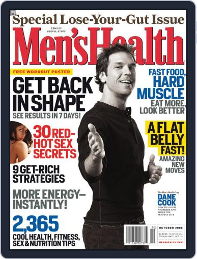 Men's Health (Digital) October 1st, 2006 Issue Cover