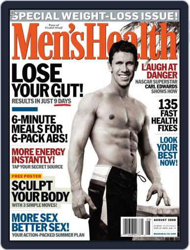 Men's Health July 1st, 2006 Digital Back Issue Cover