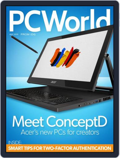 PCWorld May 1st, 2019 Digital Back Issue Cover