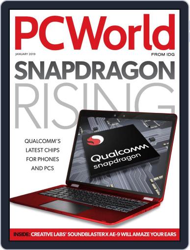 PCWorld January 1st, 2019 Digital Back Issue Cover
