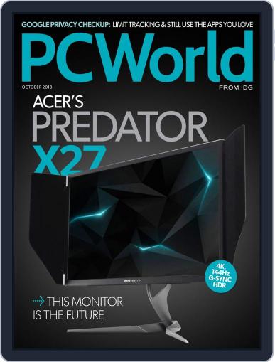 PCWorld October 1st, 2018 Digital Back Issue Cover