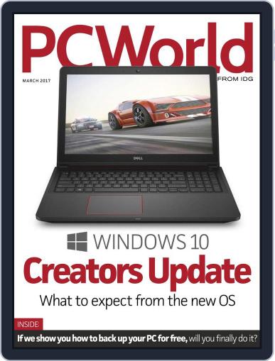 PCWorld March 1st, 2017 Digital Back Issue Cover