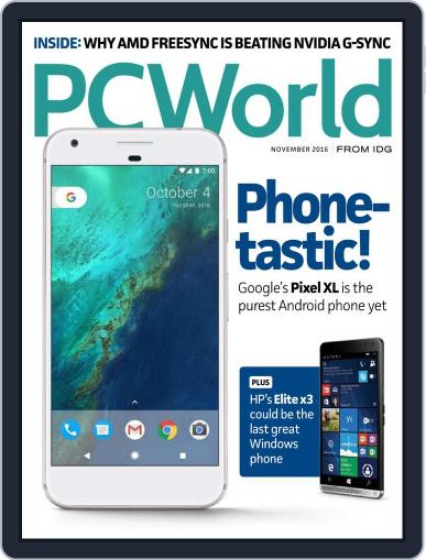 PCWorld November 30th, 2016 Digital Back Issue Cover