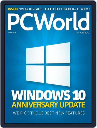 PCWorld June 30th, 2016 Digital Back Issue Cover