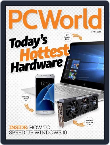 PCWorld April 30th, 2016 Digital Back Issue Cover