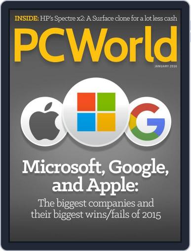 PCWorld January 31st, 2016 Digital Back Issue Cover