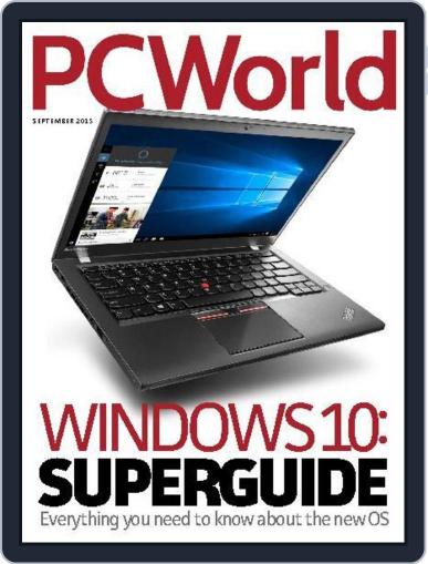 PCWorld September 1st, 2015 Digital Back Issue Cover