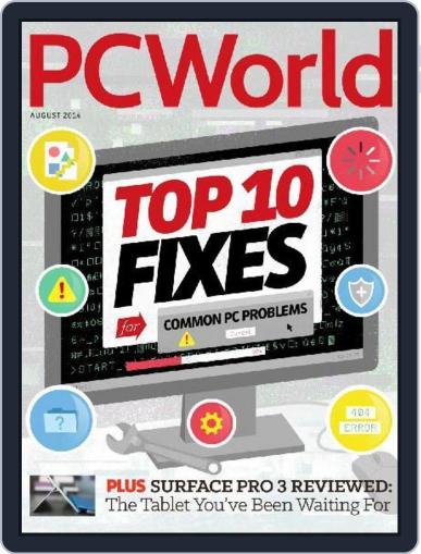 PCWorld August 1st, 2014 Digital Back Issue Cover