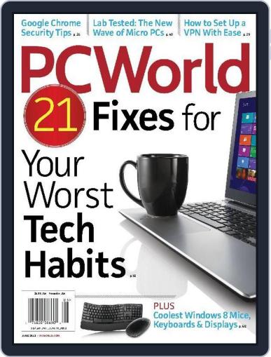 PCWorld June 1st, 2013 Digital Back Issue Cover