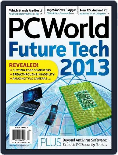 PCWorld February 1st, 2013 Digital Back Issue Cover