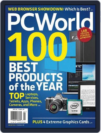 PCWorld January 1st, 2013 Digital Back Issue Cover