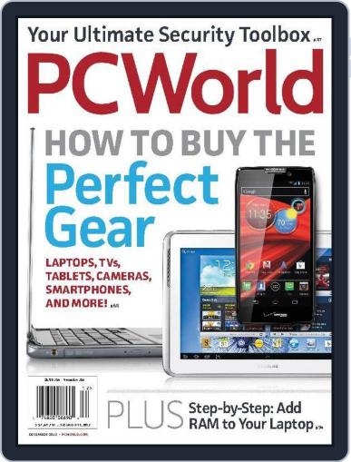 PCWorld December 1st, 2012 Digital Back Issue Cover