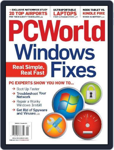 PCWorld February 1st, 2012 Digital Back Issue Cover