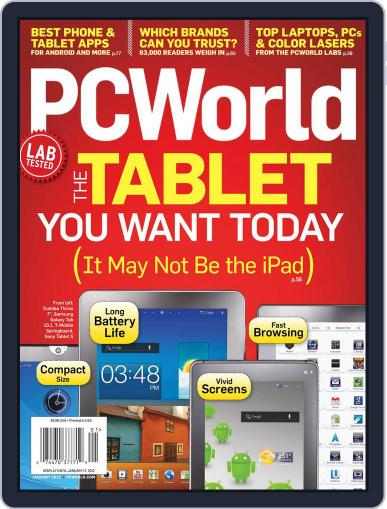 PCWorld January 1st, 2012 Digital Back Issue Cover