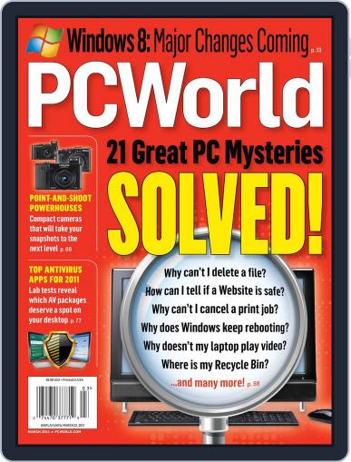 PCWorld February 3rd, 2011 Digital Back Issue Cover