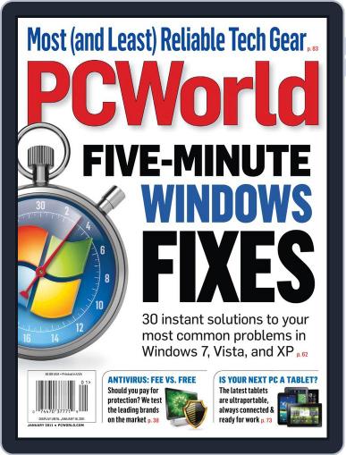 PCWorld December 3rd, 2010 Digital Back Issue Cover