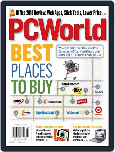 PCWorld June 14th, 2010 Digital Back Issue Cover