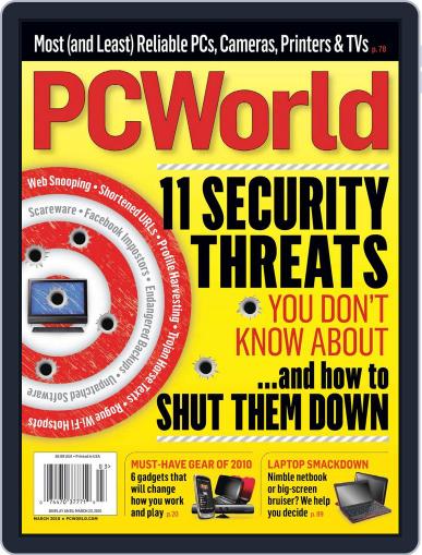 PCWorld March 1st, 2010 Digital Back Issue Cover