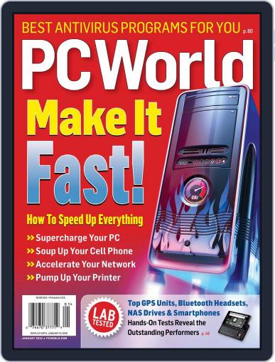 PCWorld December 4th, 2009 Digital Back Issue Cover