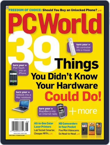 PCWorld May 8th, 2009 Digital Back Issue Cover