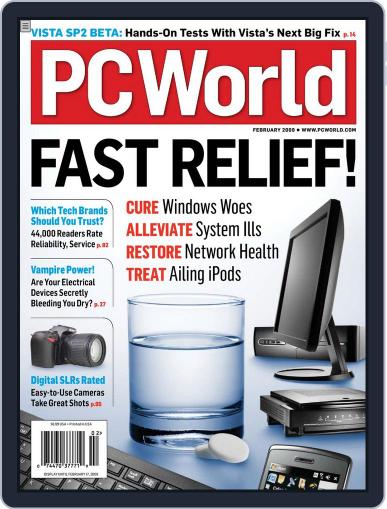 PCWorld January 7th, 2009 Digital Back Issue Cover