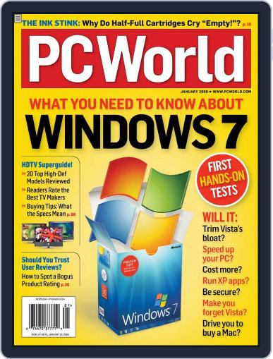 PCWorld December 5th, 2008 Digital Back Issue Cover