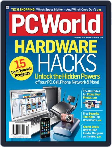 PCWorld September 5th, 2008 Digital Back Issue Cover
