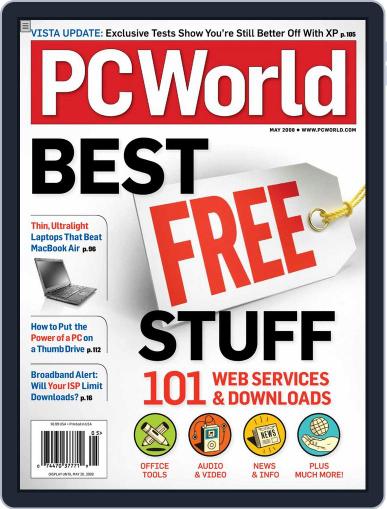 PCWorld April 4th, 2008 Digital Back Issue Cover