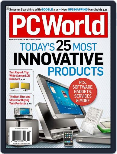 PCWorld January 11th, 2008 Digital Back Issue Cover