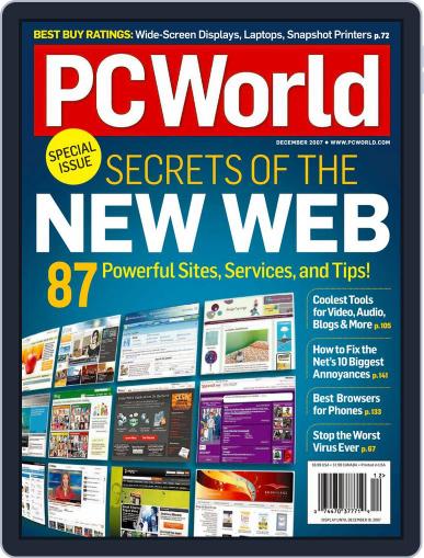 PCWorld November 1st, 2007 Digital Back Issue Cover