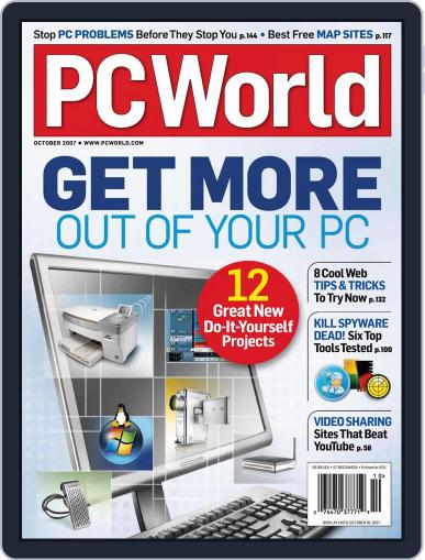 PCWorld August 30th, 2007 Digital Back Issue Cover