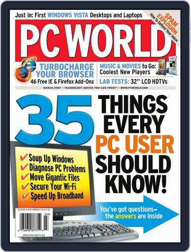 PCWorld February 2nd, 2007 Digital Back Issue Cover