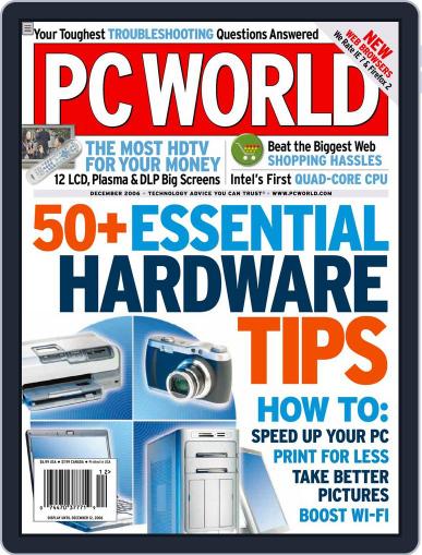 PCWorld November 14th, 2006 Digital Back Issue Cover