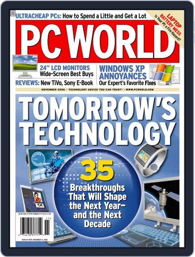PCWorld October 11th, 2006 Digital Back Issue Cover