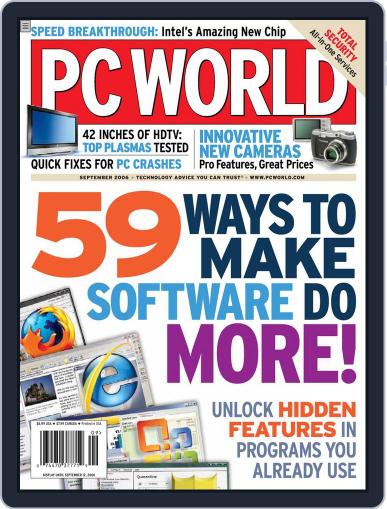 PCWorld August 9th, 2006 Digital Back Issue Cover