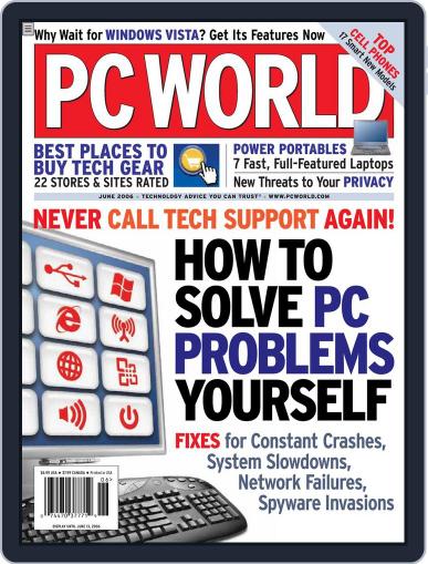PCWorld May 10th, 2006 Digital Back Issue Cover