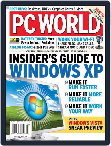 PCWorld March 8th, 2006 Digital Back Issue Cover