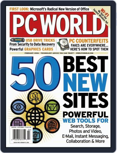 PCWorld January 11th, 2006 Digital Back Issue Cover