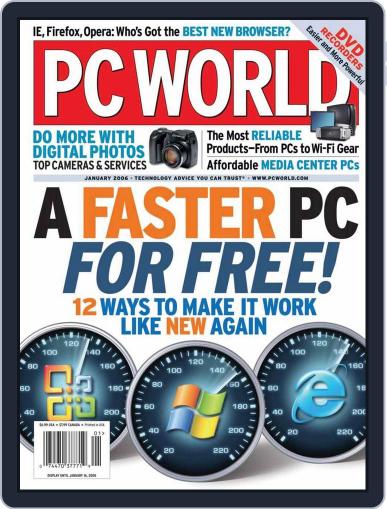 PCWorld December 5th, 2005 Digital Back Issue Cover