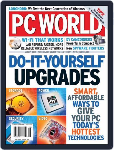 PCWorld July 1st, 2005 Digital Back Issue Cover