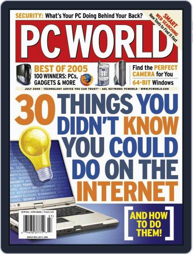 PCWorld June 3rd, 2005 Digital Back Issue Cover
