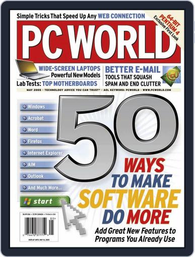 PCWorld March 31st, 2005 Digital Back Issue Cover