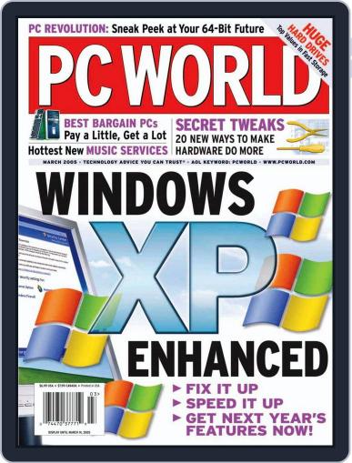 PCWorld February 4th, 2005 Digital Back Issue Cover