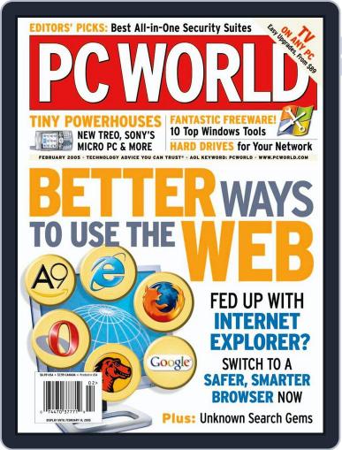 PCWorld January 4th, 2005 Digital Back Issue Cover