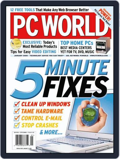 PCWorld December 7th, 2004 Digital Back Issue Cover