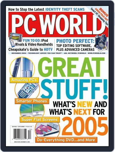 PCWorld November 8th, 2004 Digital Back Issue Cover