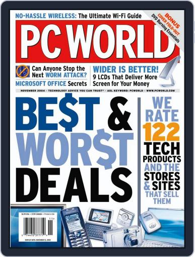 PCWorld October 8th, 2004 Digital Back Issue Cover