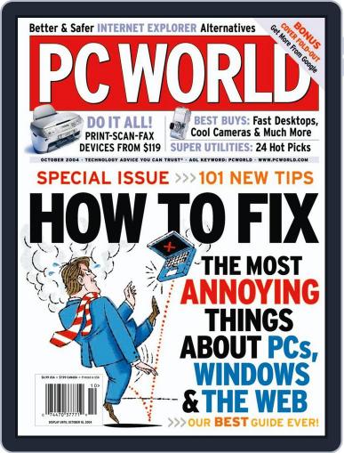 PCWorld September 7th, 2004 Digital Back Issue Cover