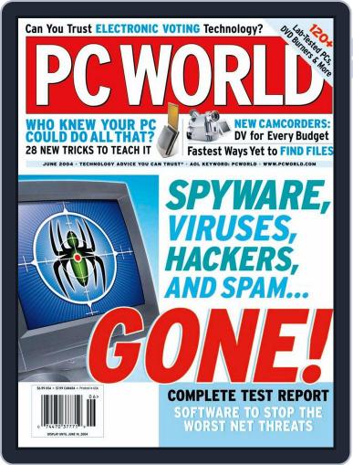 PCWorld May 7th, 2004 Digital Back Issue Cover