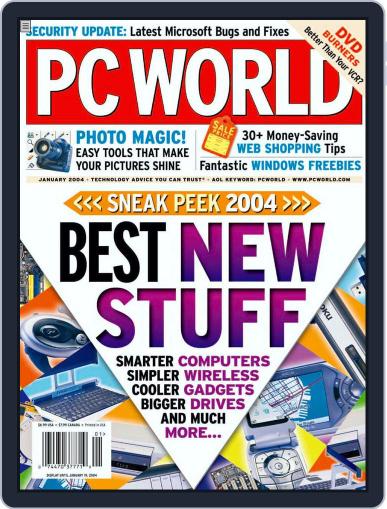 PCWorld December 5th, 2003 Digital Back Issue Cover